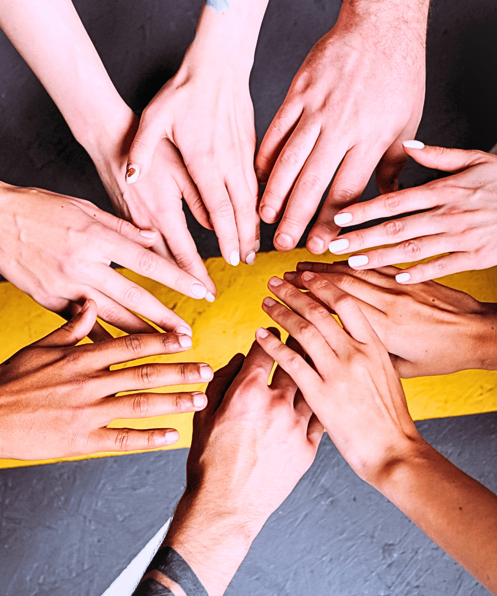 Support within workplaces, creating a healthy, happy environment.